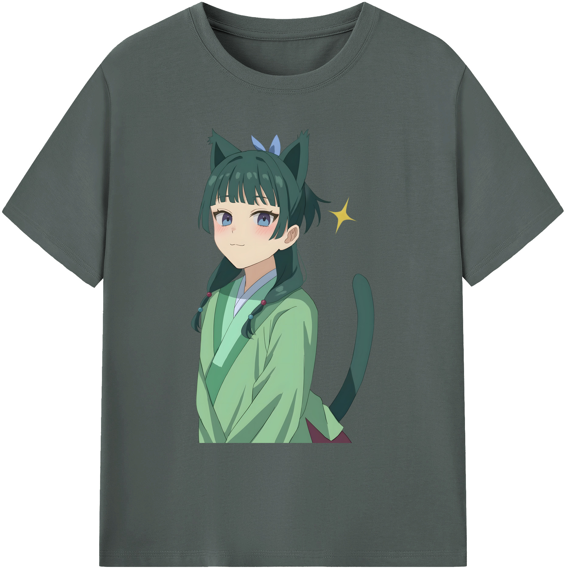 （画像用） 薬屋のひとりごと The Apothecary Diaries 綿100％ メンズ半袖Tシャツ｜肌触りやわらか＆通気性